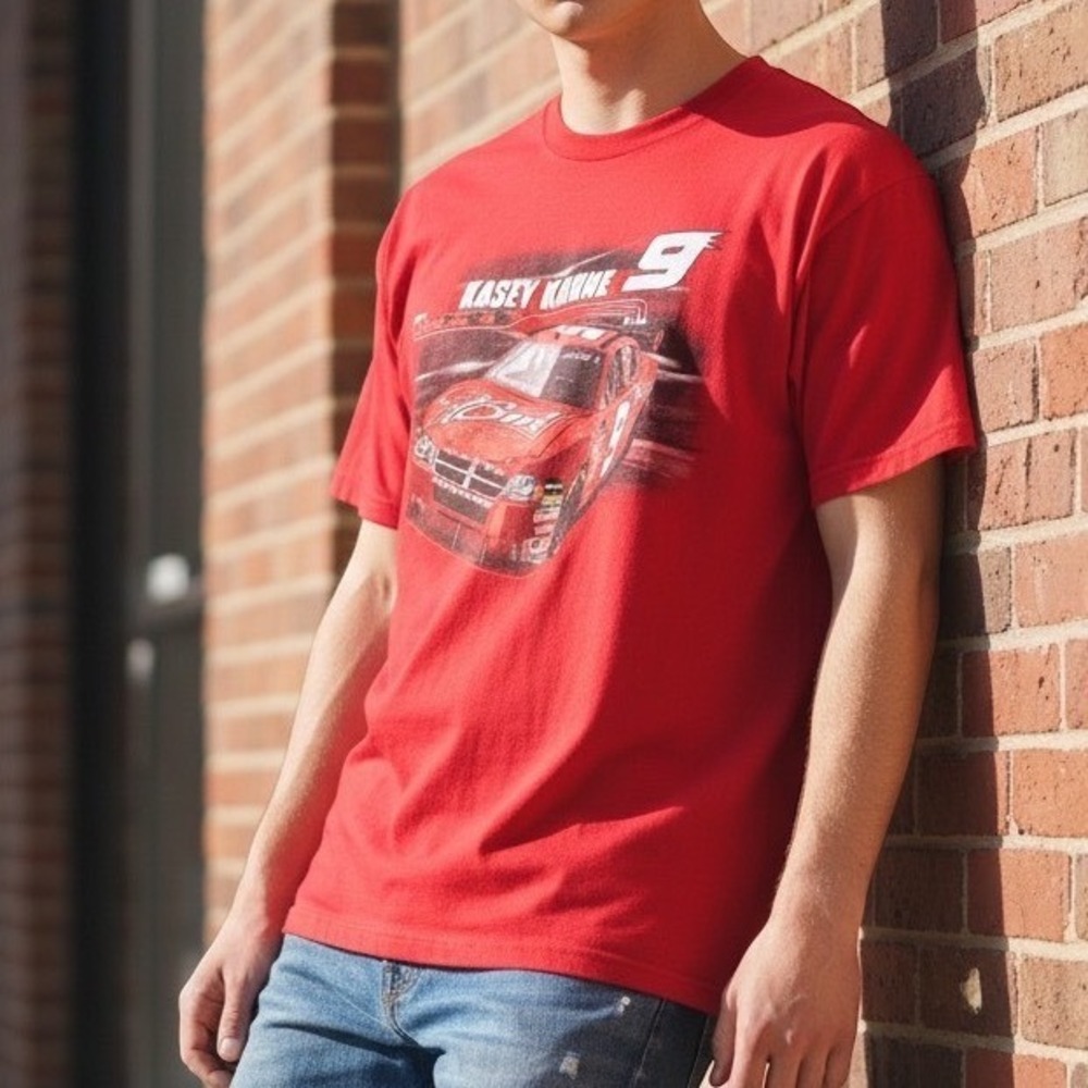 Winners Circle Kasey Kahne NASCAR 2008 Sprint Cup Series T-Shirt Men XXL Y2K VTG